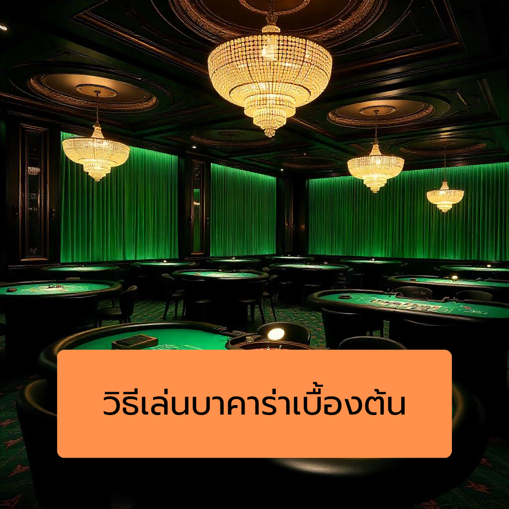 วิธีเล่นบาคาร่าเบื้องต้น