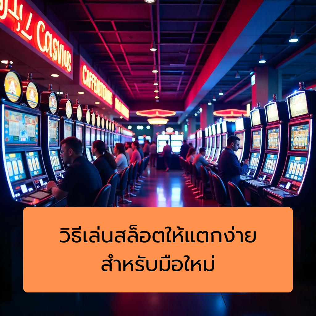 วิธีเล่นสล็อตให้แตกง่าย สำหรับมือใหม่