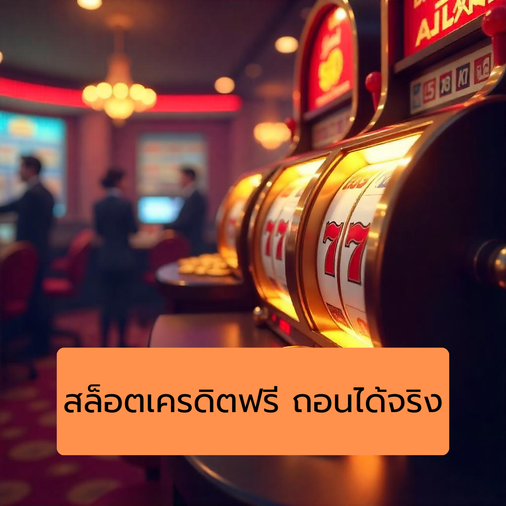 สล็อตเครดิตฟรี ถอนได้จริง