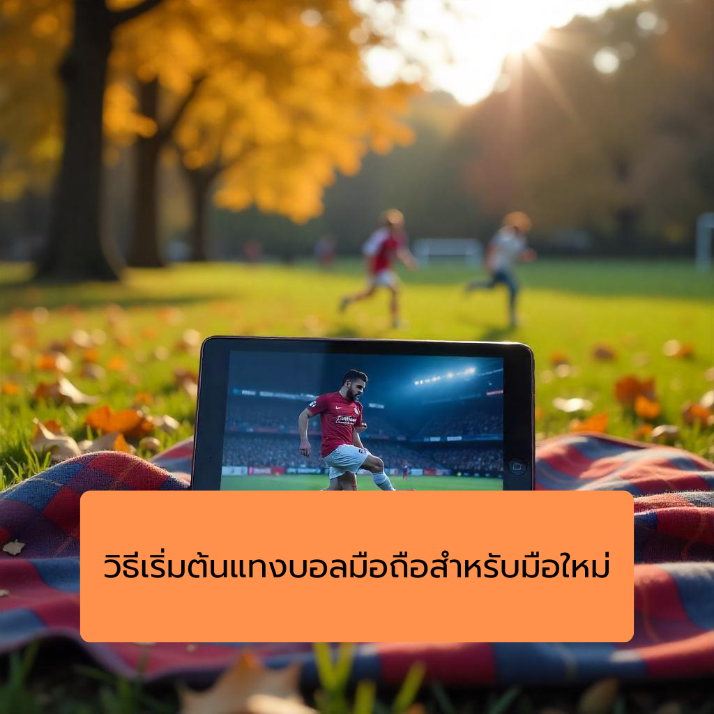 วิธีเริ่มต้น แทงบอล มือถือ สำหรับมือใหม่