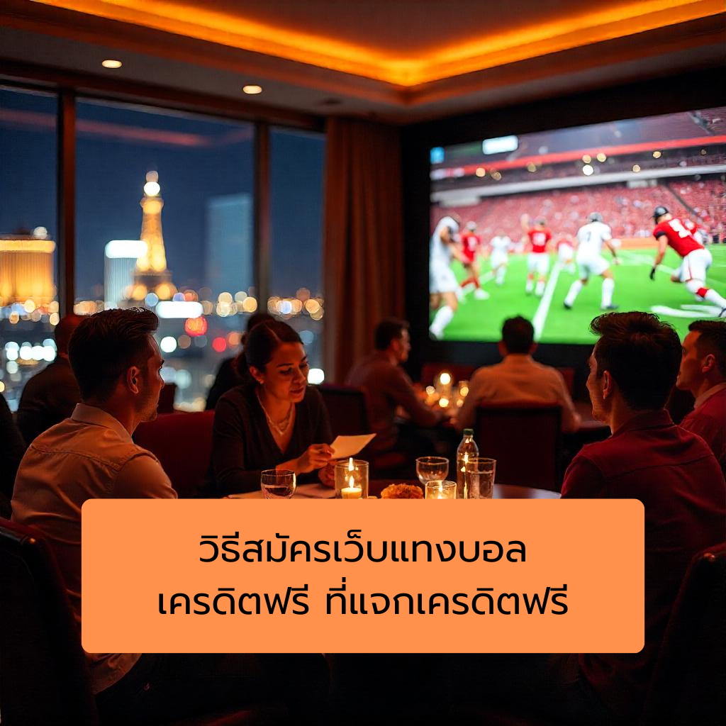 วิธีสมัครเว็บแทงบอล เครดิตฟรี ที่แจกเครดิตฟรี