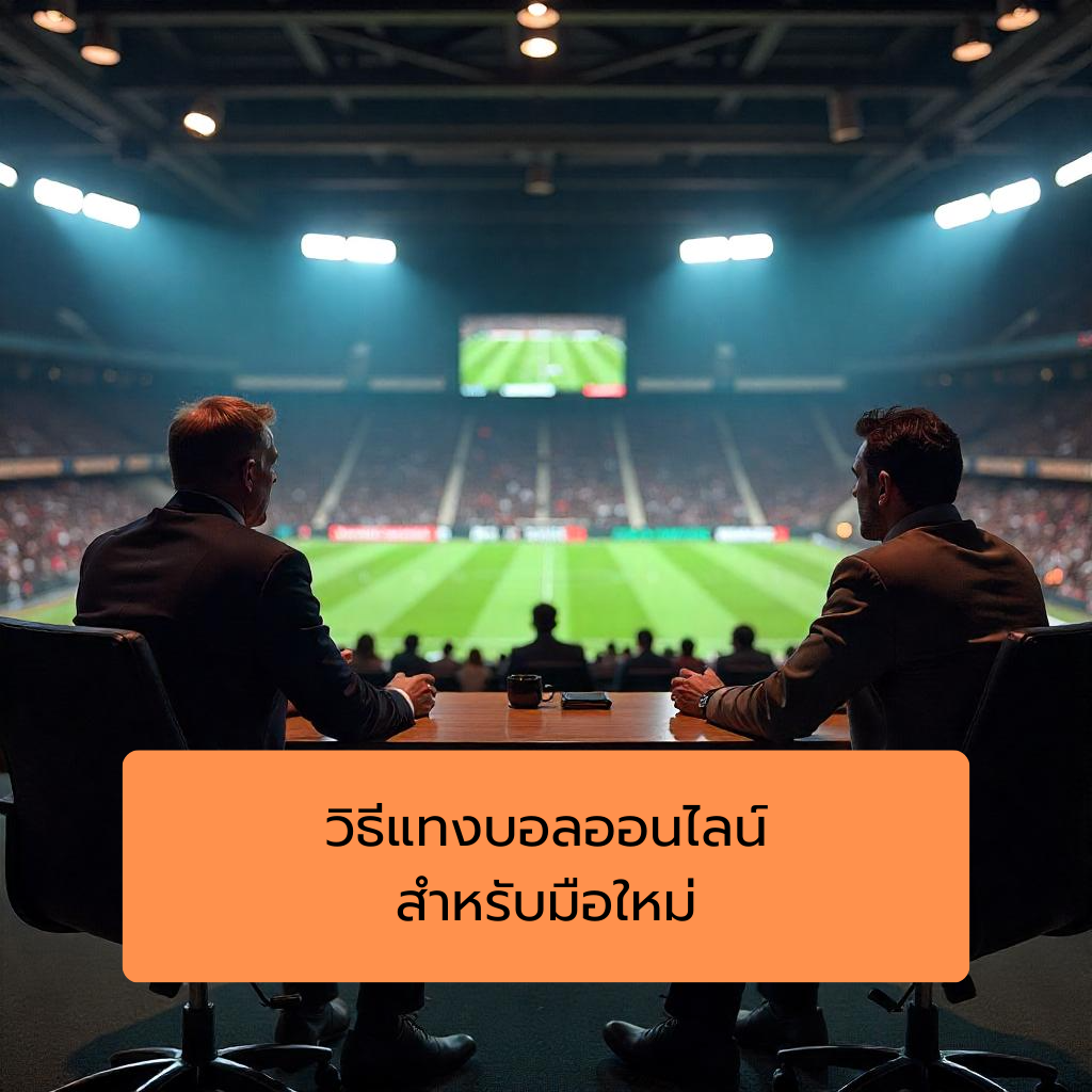 วิธีแทงบอลออนไลน์สำหรับมือใหม่