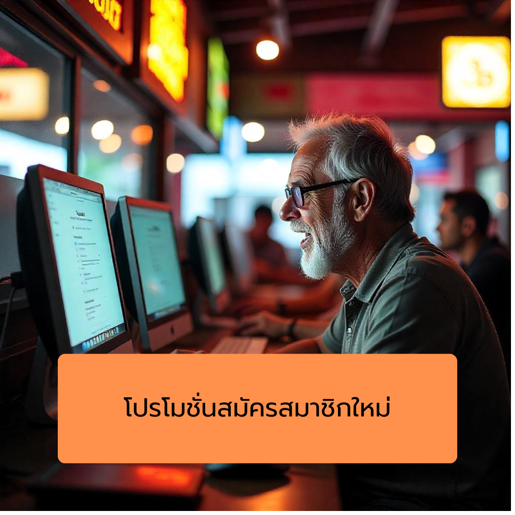 โปรโมชั่นสมัครสมาชิกใหม่